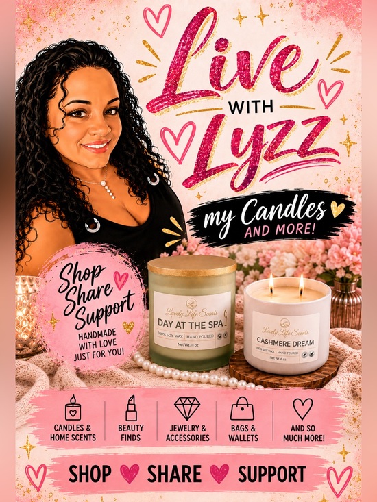Other - Lyzz0913 🕯️✨ LIVE SHARE SHOWS🛍️ Cozy Scents, Great Finds 💖